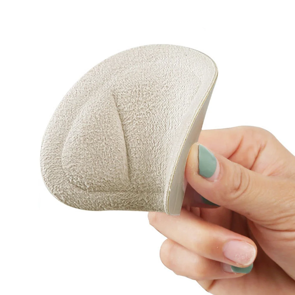 

4Pairs Heel Cushions Anti-Wear Heel Pads Self-Adhesive Inserts for Women Shoe Fit Comfort Support High Heels Sports Shoes