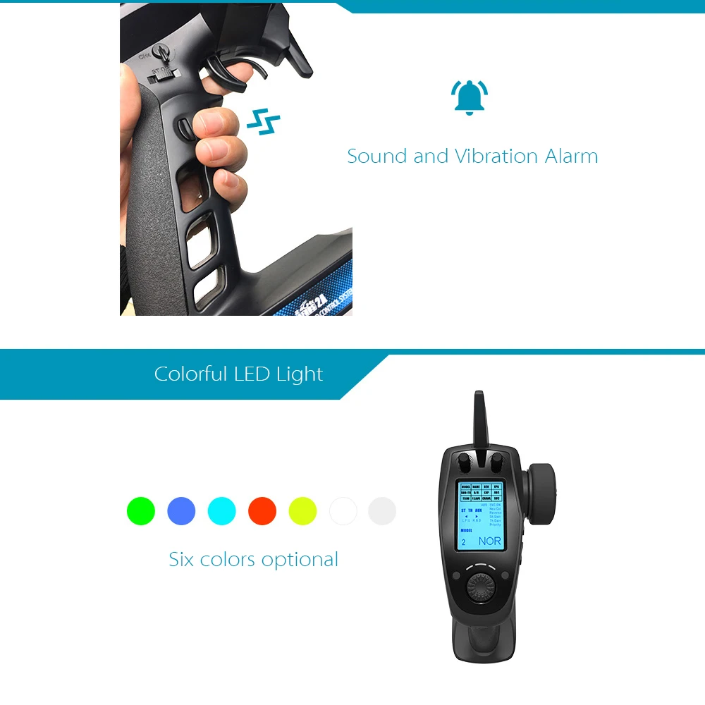 FS-GT5 2.4G 6CH AFHDS RC الارسال ث/FS-BS6 استقبال ل RC سيارة قارب أجهزة الاستقبال عن بعد مع الكاميرا #2