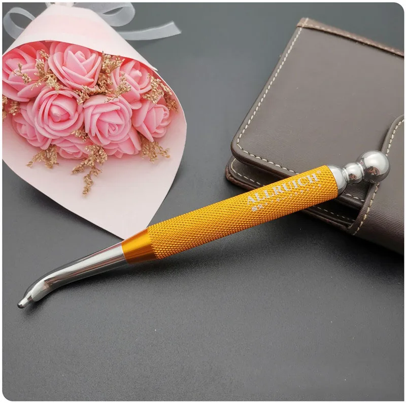 

Double headed magnetic acupoint meridian massage pen, acid expelling stick, dredging lymph fork, magnetic tendon pulling pen