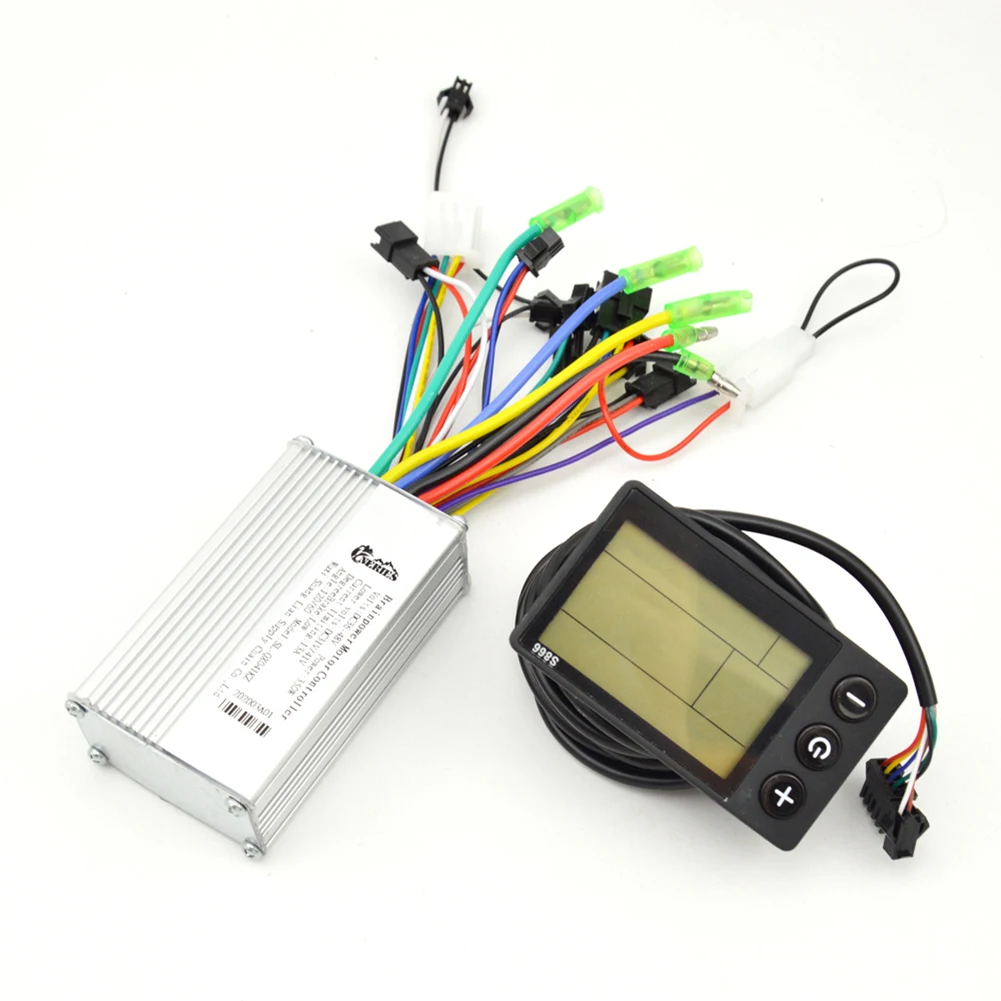 

Brushless Electric Bicycle Controller 24v 36v 350w Motor Controller E-bike Brushless Speed Controller Lcd Display