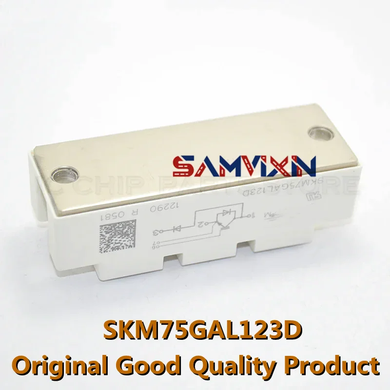 

SKM75GAL123D (1piece) New TRANSISTOR,IGBT POWER MODULE,INDEPENDENT,1.2kV ,Original In Stock