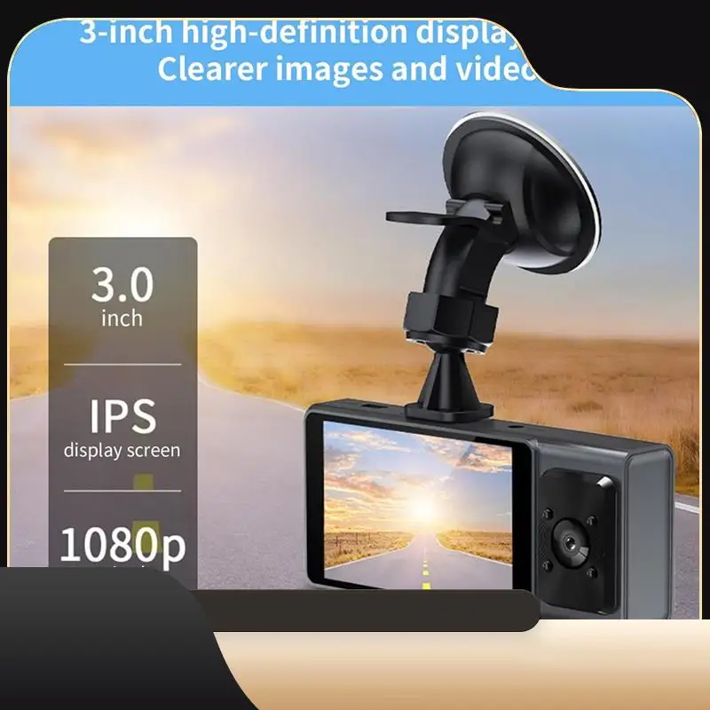 

A13Z-автомобильный видеорегистратор, передняя и внутренняя видеорегистратор 1080P, Wi-Fi HD ночного видения, датчик G, монитор парковки, циклическая запись