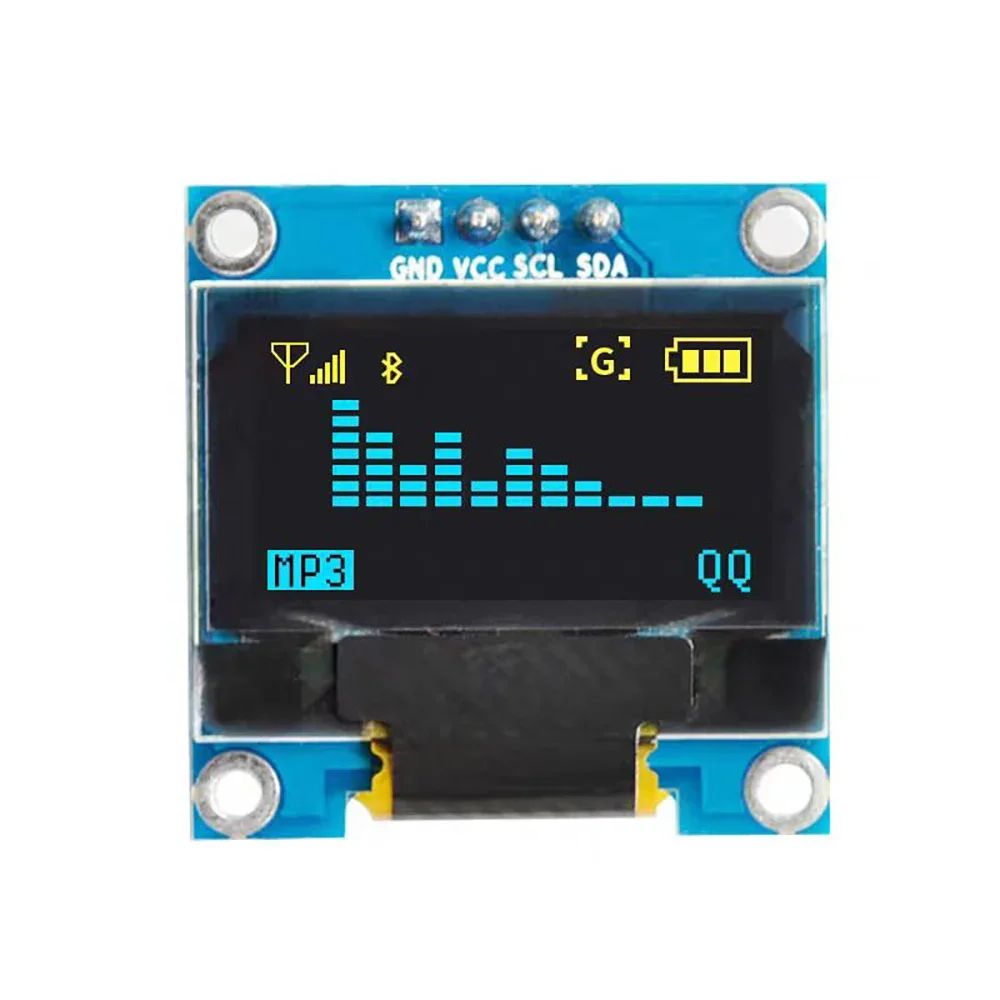 128×64 0.96 Inch OLED Display I2C Module Frame for Ardunio,Raspberry Pi,STM32