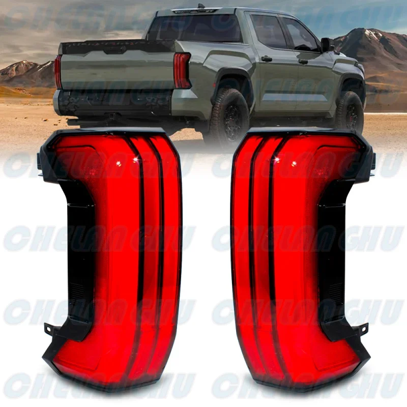 

LED Tail Light For Toyota Tundra 2022 2023 Pair Left+Right Rear Lamp Brake Lights car accessories 81550-0C130 81560-0C130