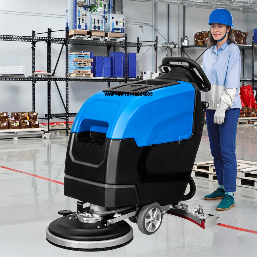 M510 Hot Selling Marble Floor Cleaning Machine Self-propelled Floor Scrubber Dryer With Traction Motor