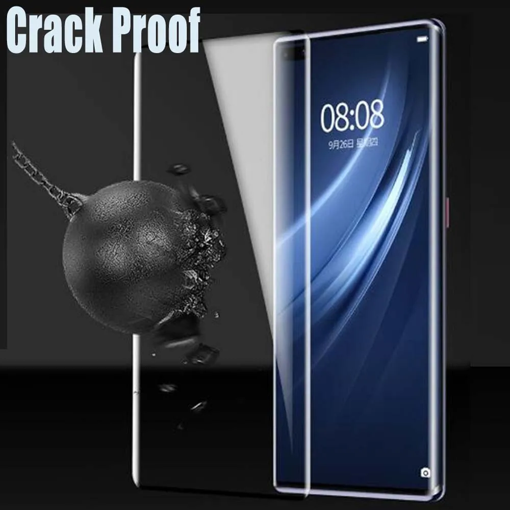 2PC 3D Curved Tempered Glass for Cubot X90 Screen Protector Full Coverage Anti Break Hard Film Clear HD Glass