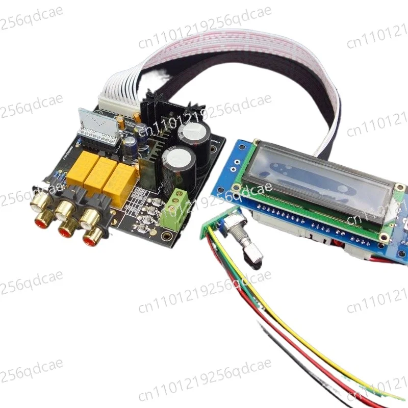 F6- PGA2311 PGA2310 Preamplifier Kit HIFI High Precision Volume Step Zero Error Finished Board