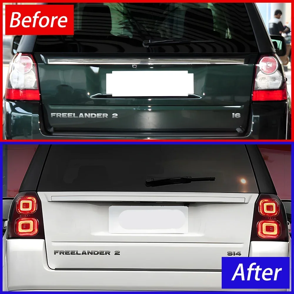 Auto Rear Back Lamps For Land Rover Freelander 2 2007-2015 LED Car Taillights Assembly Upgrade Dynamic Blink Turn Accessories