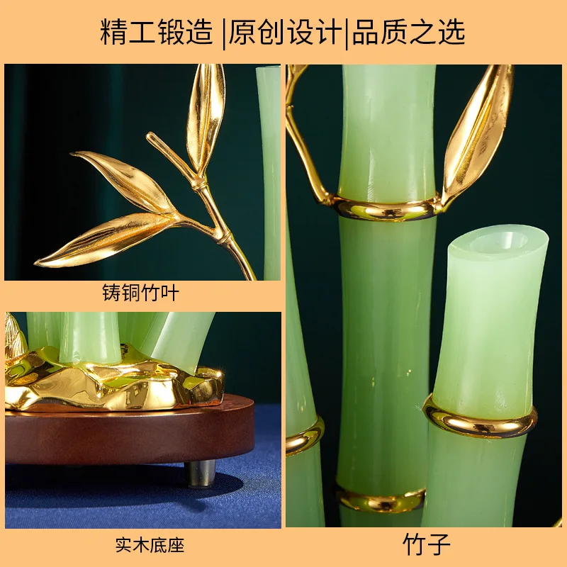 تتفع حلي الخيزران Ruyi الغنية بشكل ثابت، وتأثيث المنزل، وديكورات غرفة المعيشة