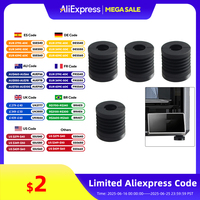 For Creality K1 Max Anti Vibration Feet Universal Rubber Foot Anti-slip Rubber Shock Pad 3D Printer Parts