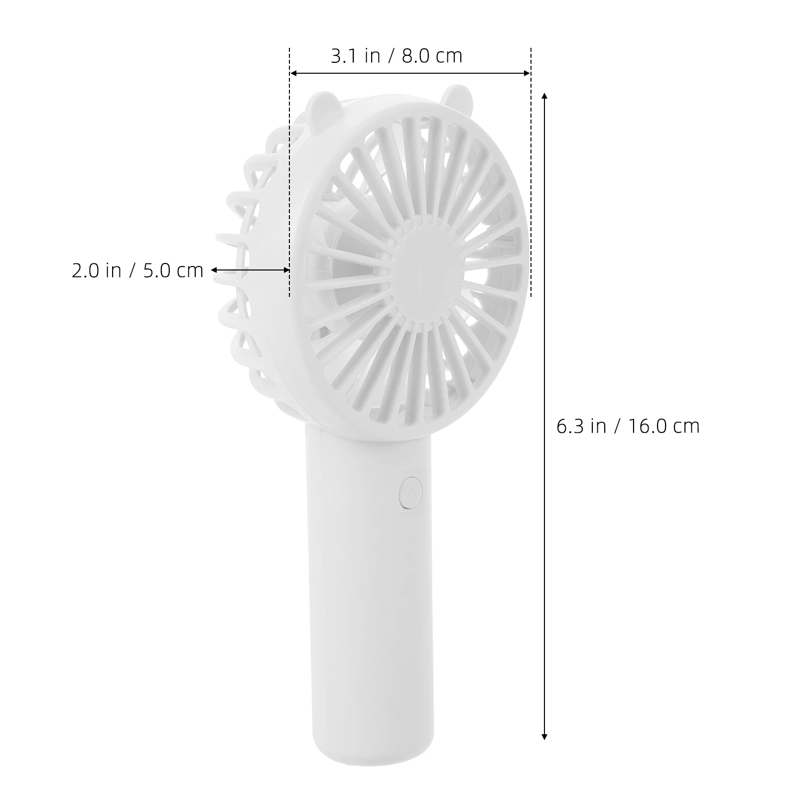 

Summer Mini Portable Fan Miss Hand Held Small Pp Electric Handheld Powered