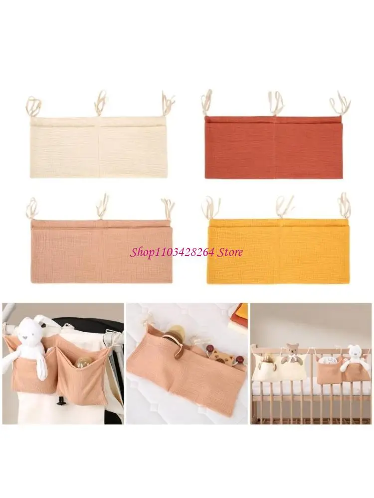 

Подвесная хлопковая прикроватная сумка для детской комнаты, органайзер для детской комнаты, маленькая сумка для детской сумка и