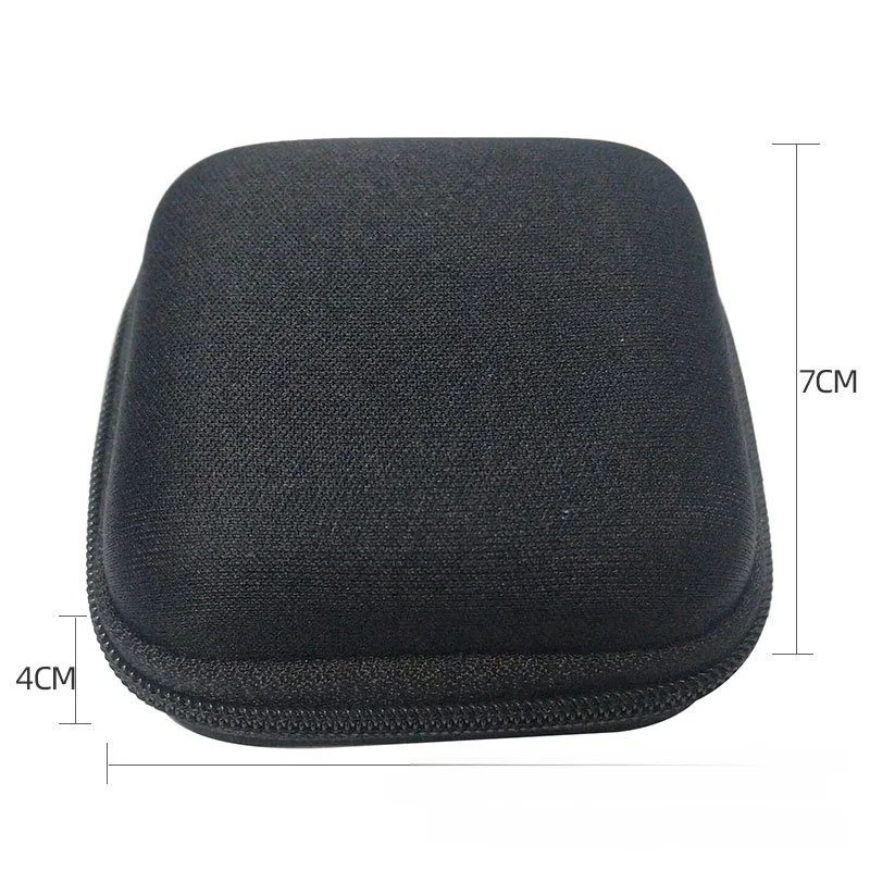 1 PC Black Square Earphone Storage Box Portable SD Card Protection Box Earphone Carrying Box For Sennheiser CX6 Hard Case