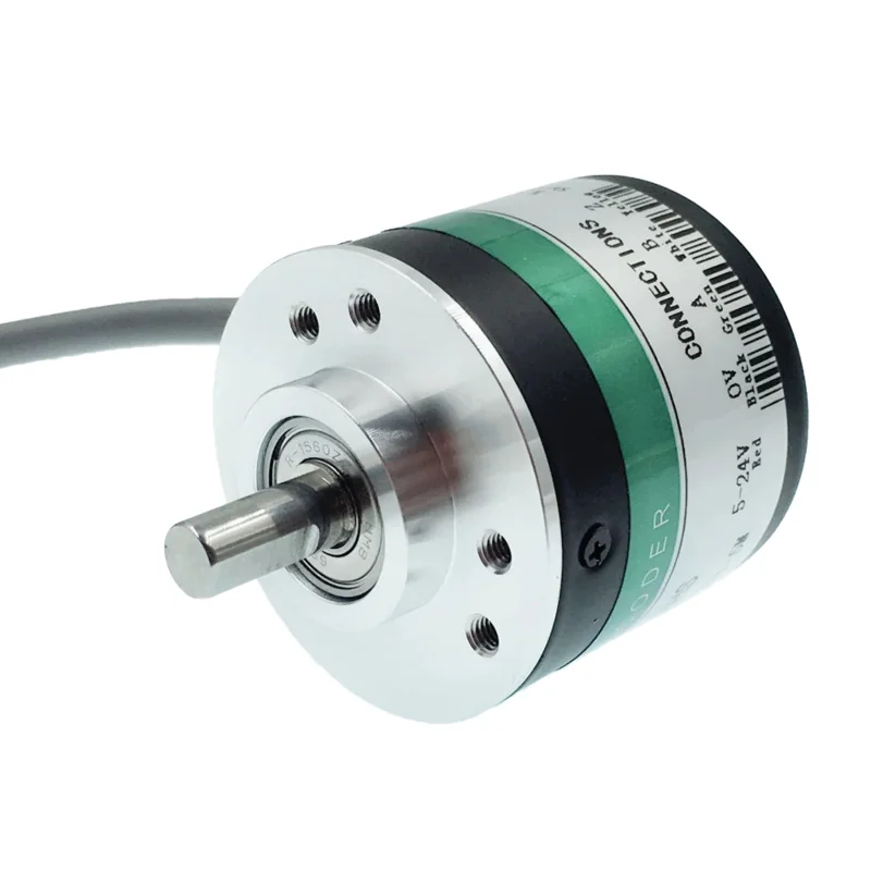 Incremental Photoelectric Rotary Encoder ZSP3806 600 Pulse 600 Line ABZ Three-phase 5-24V