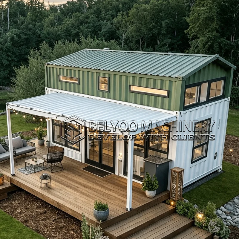 Belyoo Shipping Container Home Affordable Modular Cabin Portable Home Compact Design Easy Assembly Residential Housing Solution