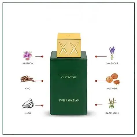 

Oud Royale EDP by Swiss Arabian: Rich Oud & Spicy Notes, Sophisticated Scent for Men