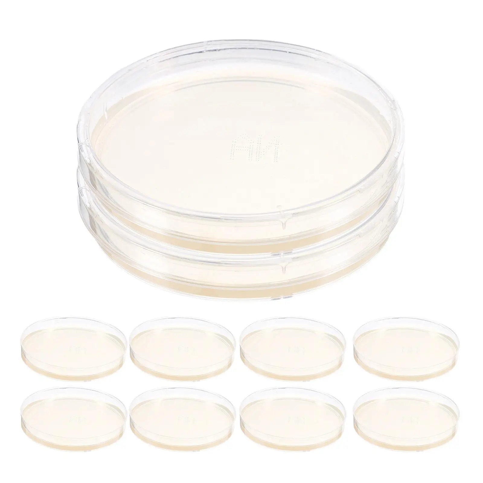 

10pcs Culture Medium Agar Plates Petri Dishes 9cm Lab Experiment Supplies Science Projects Laboratory Tools