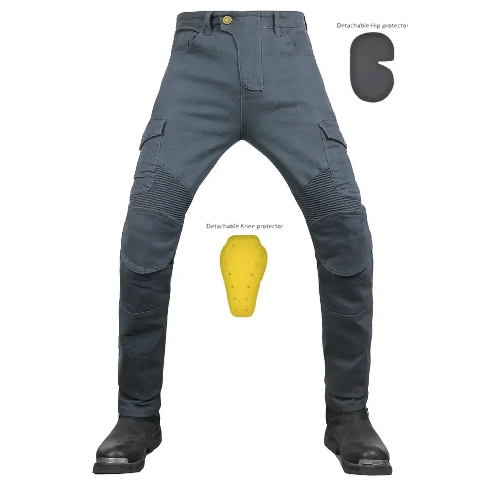 

Мотоциклетные брюки Pantaloni Uomo Брюки для мотокросса Наколенники Motociclista Pantalon Мотокросс Джинсы Hombre Motor Broek