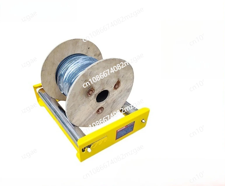 

Cable reel, reel, wooden reel, I-wheel, wooden shaft, cable reel