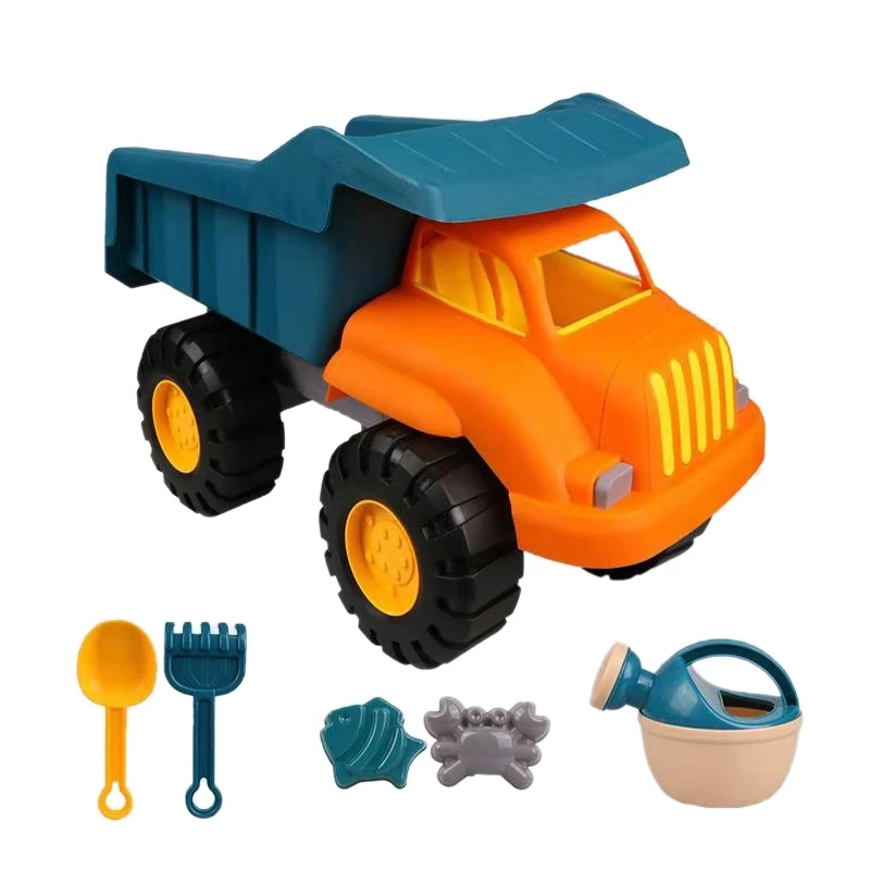 

Beach Toys Play Sand Toys With Bucket Spade Toy Truck Paddling Pool Kids Gardening Set For 3 4 5 6 Year Old Boys Girls