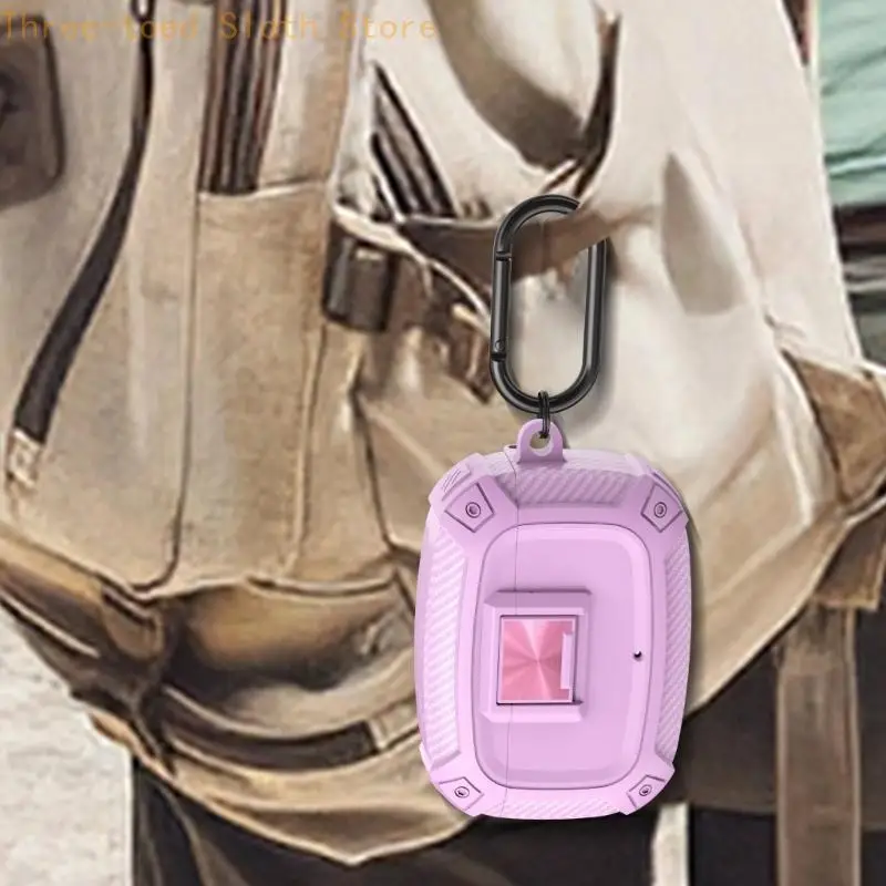 Leichtes Ohrhörer-Etui für Studio Buds/+ Ohrhörer-Halter mit sicherem Verschluss und Staubschutz. Designs deckt E74A ab – Detail 4
