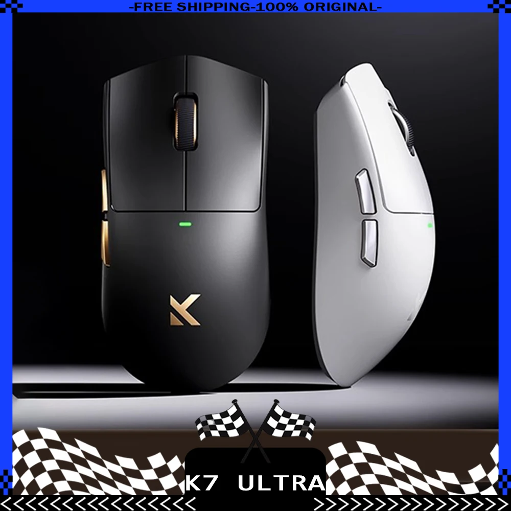 

MCHOSE K7 Ultra Mouse Paw3950 Tri Mode Wireless Mouse Lightweight 500mAh 8000Hz Gaming Mice PC Accessories For FPS Gamer