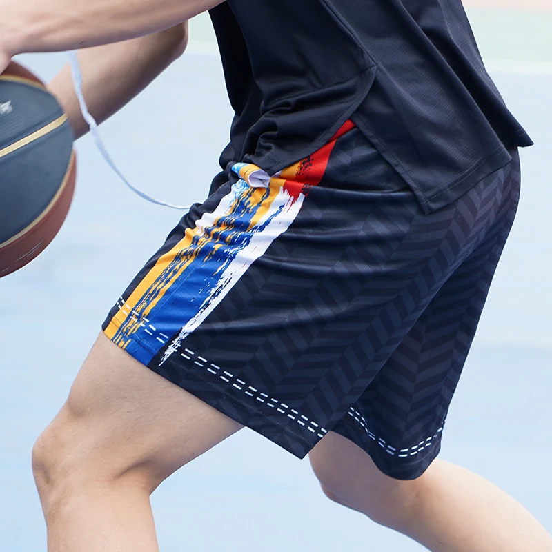 

BASKETMAN Basketball Shorts For Men Customizable Full Sublimation Printed Shorts Fitness Breathable Running Training Short Pants