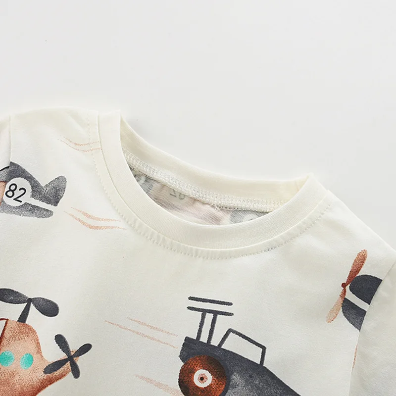 Boys' clothing summer new short-sleeved European, American and medium-sized children's round-neck  clothing two-piece set