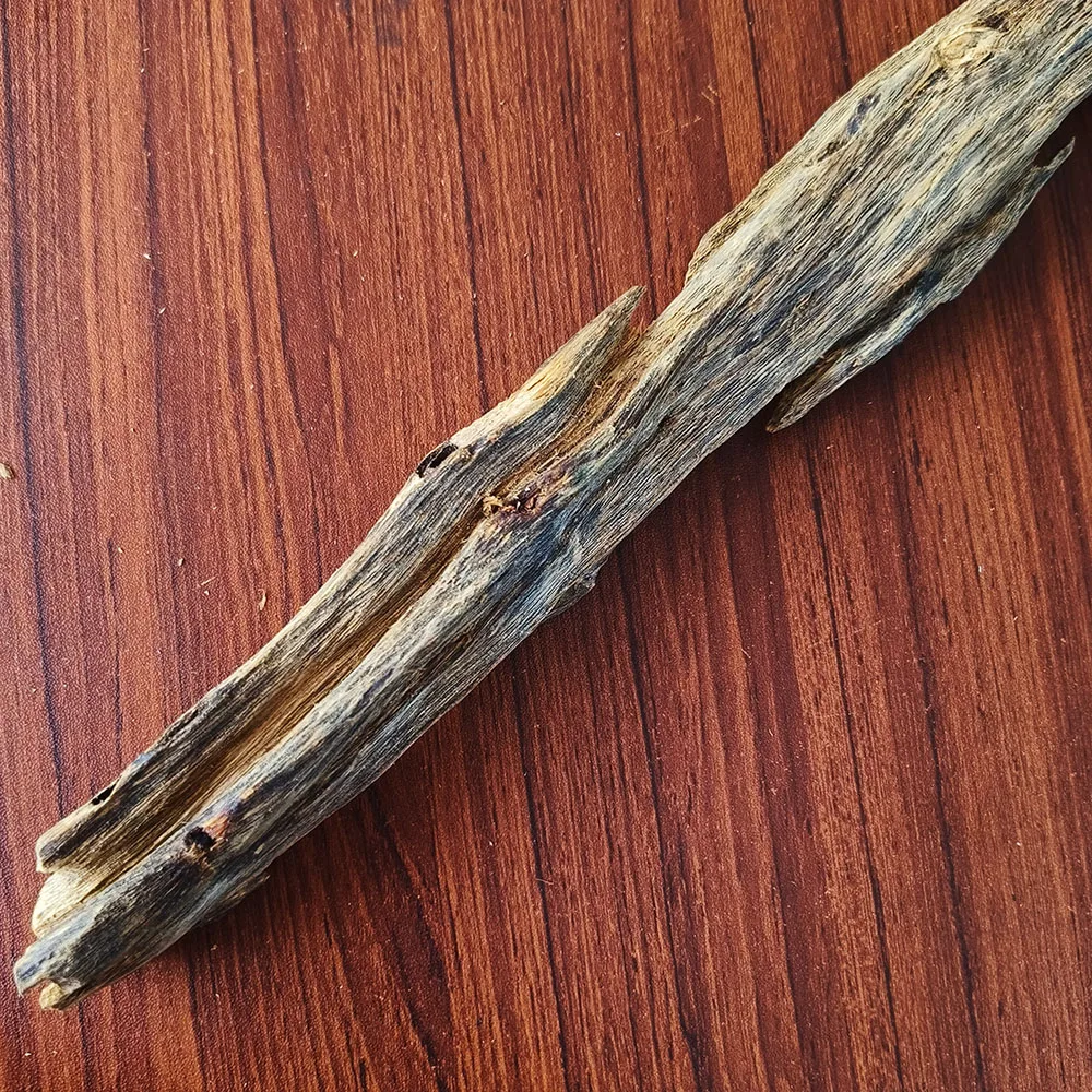 Authentic Kynam Oud Wood 117gram 35CM Home Decor Quality Qinan Kyara Jin-Koh Self-Grown Incense Sweet Cool Scent Stress Relief