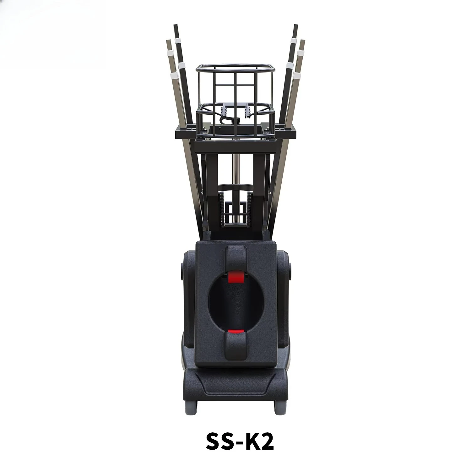 Professionele basketbalschieten werpmachine Meerdere hoektrainer Smart APP Trainingsapparatuur met afstandsbediening