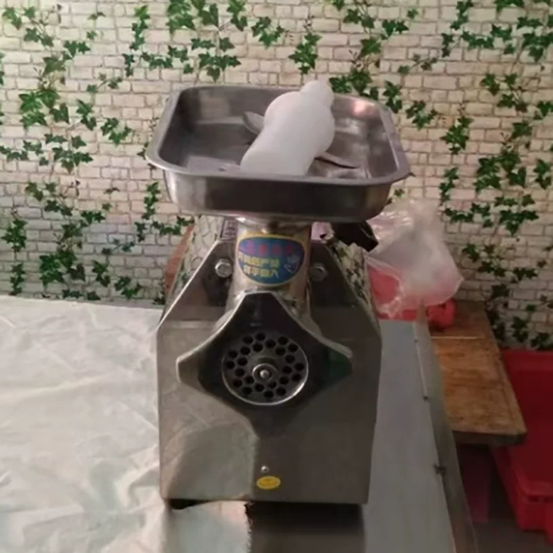 Table Top Electric Meat Mixer Mini Pork Grinder Chopper Automatic Meat Mincer Commercial Frozen Meat Grinder