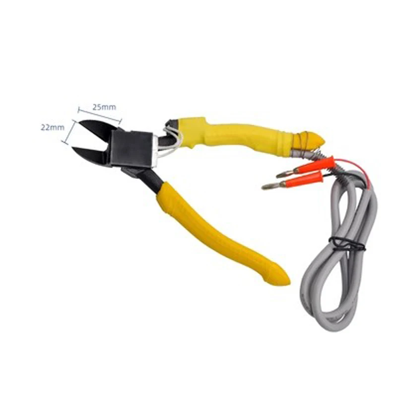 24V  RW-200 Electric Heat Scissors Heat Nipper Side Cutter Diagonal Pliers Side cutting Pliers