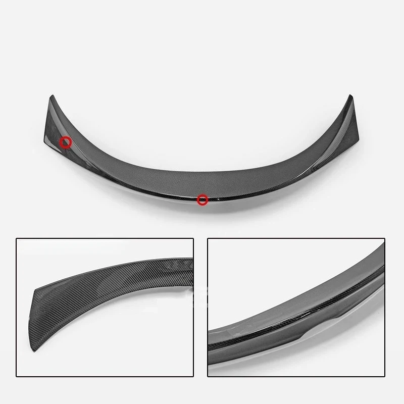 

Rear Middle Wing E210 Hatchback Modified Real Carbon Fiber Car Rear Spoiler Auto Parts