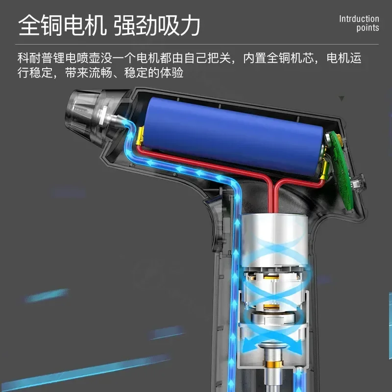 Rechargeable Electric Watering Can High Pressure Sprayer Auto Water Spray Pot For Home Garden Disinfection Wholesale