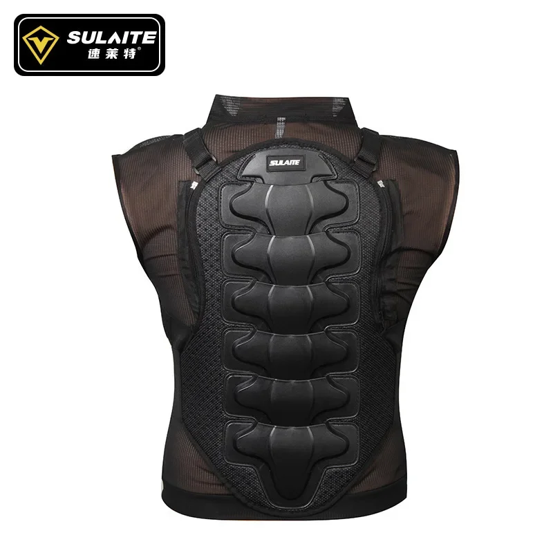 SULAITE Motorcycle Armor Racing Sleeveless Armor Summer Breathable Cycling Off-road Sleeveless Cycling  Protection Gears