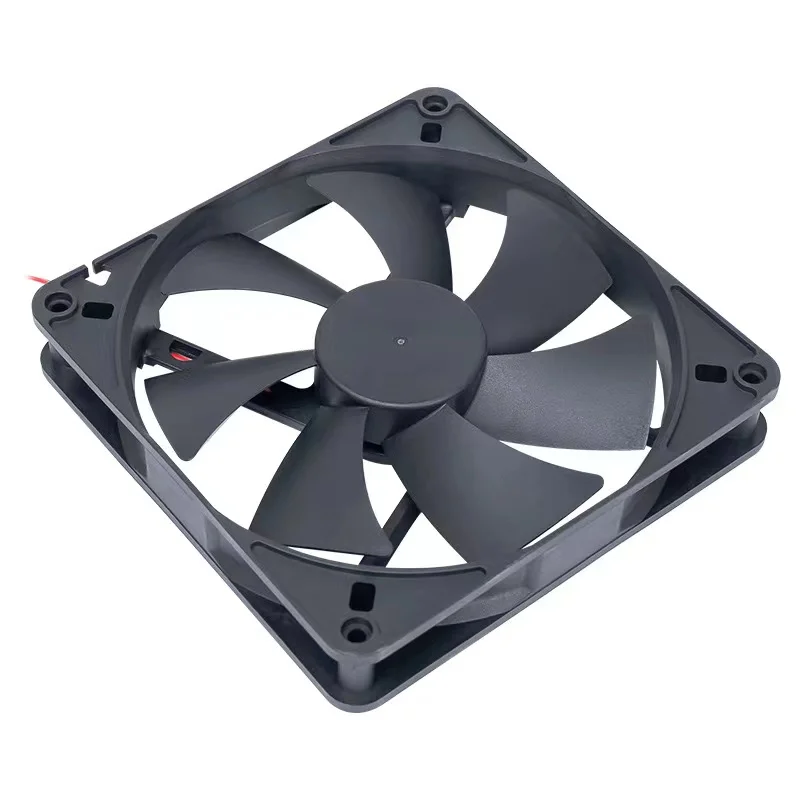140 مللي متر 14 سنتيمتر 14025 مروحة 5 فولت 12 فولت 24 فولت 2000 دورة في الدقيقة مروحة تيار مستمر فرش مروحة التبريد 140x140x25 مللي متر 2PIN جهاز كمبيوتر شخصي برودة