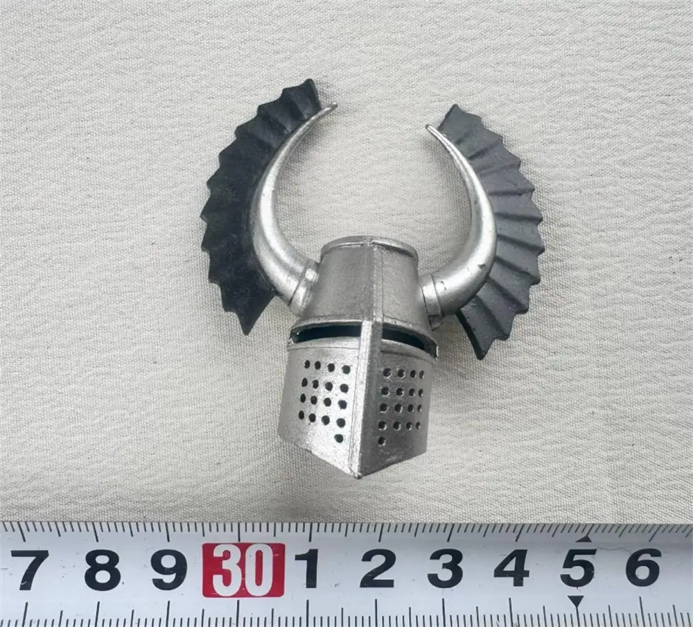 1/12th COOMODEL Old Vintage Empire Knight Holy Helmet PVC Material Accessories Toys Model For 6" COO TBL Doll Figure Collect