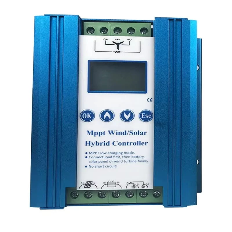 30a 40a 60a 80a 100a Wind Turbine Controller MPPT Solar Panel Charger Regulator 12V 24V 36V 48V Amperage MPPT Charging C