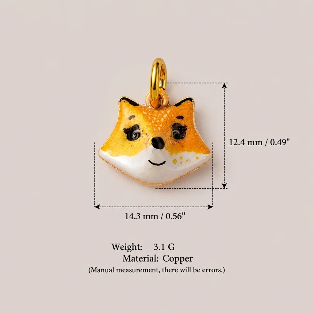 Neue süße und modische Katzenserie, bunt gestreifte Katzen- und Eulen-DIY-Anhänger für Schmuck. – Detail 5