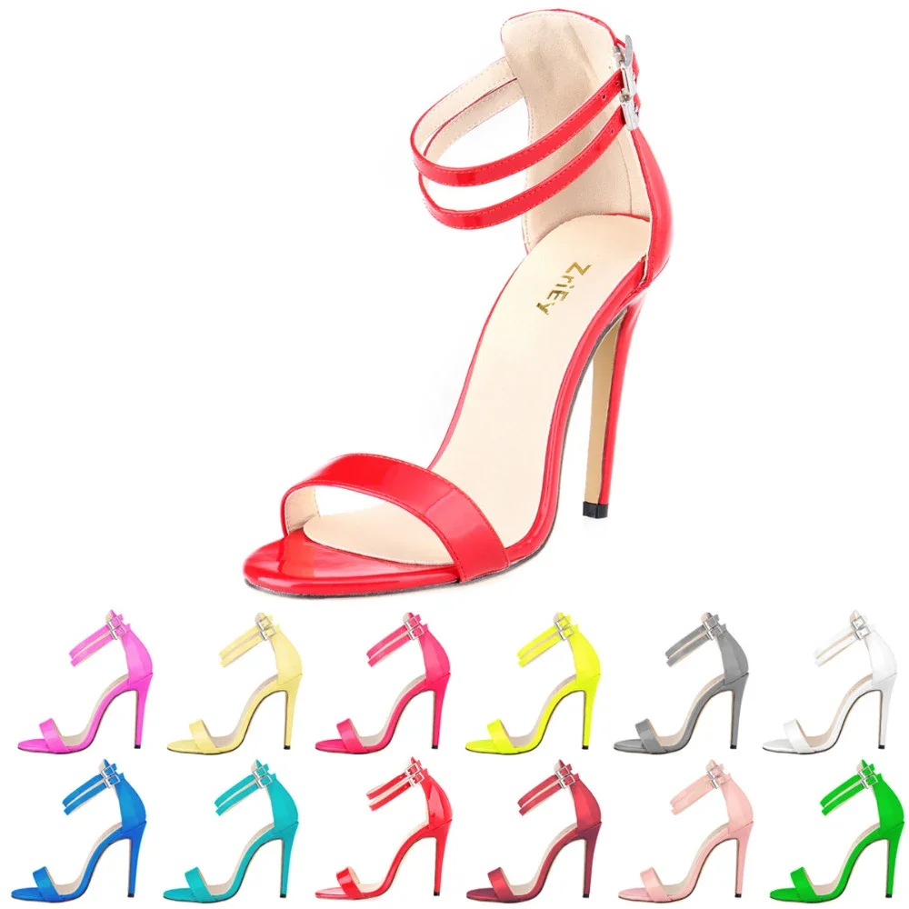 Women Sandals New Sexy Elegant Banquet Party High Heels 2025 Summer Solid Color Simple Fashion Buckle Comfortable Casual Shoes