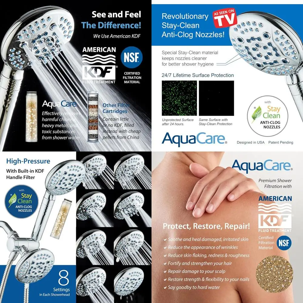 

Душевая система с 6 режимами, фильтром и мощным распылением – очищает поверхности, шерсть животных, удаляет хлор и токсины, защищает кожу и волосы.