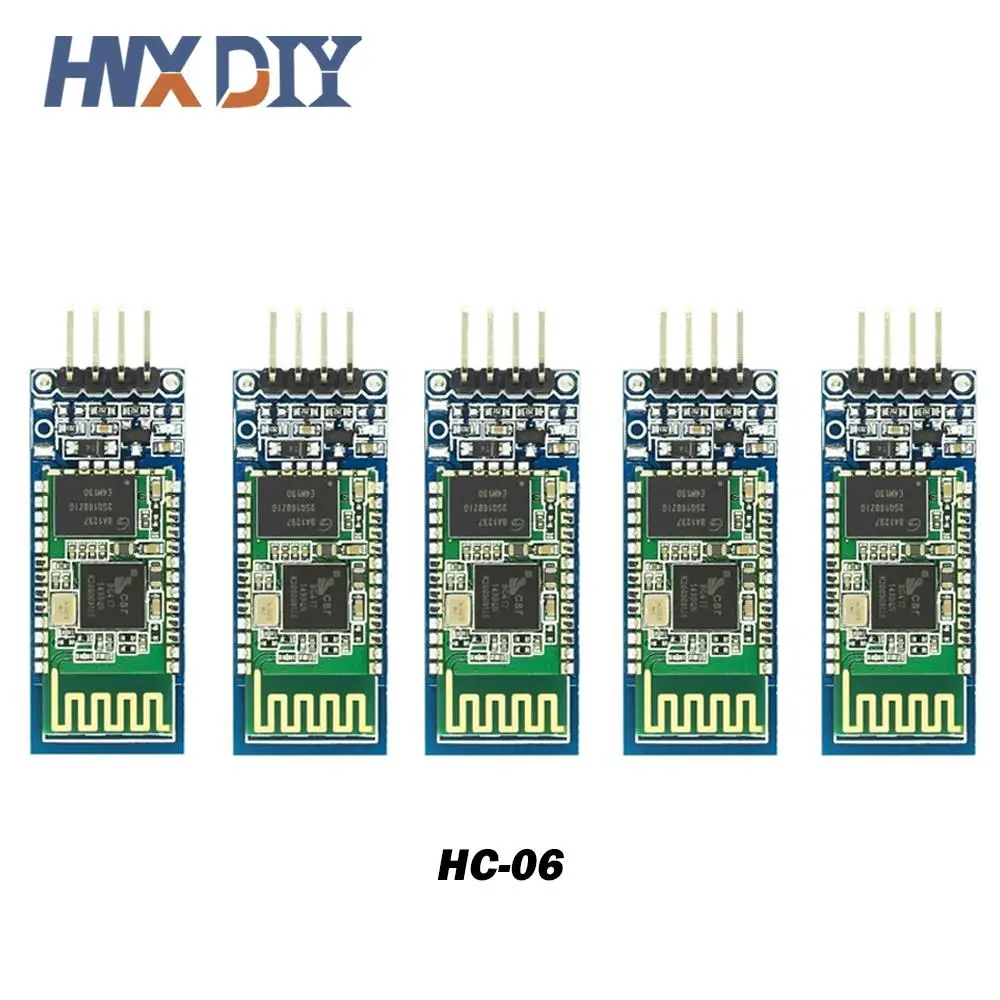 5 szt. HC-05 HC 05 hc-06 HC 06 RF bezprzewodowy moduł urządzenie nadawczo-odbiorcze Bluetooth Slave RS232 / TTL do UART konwerter i adapter