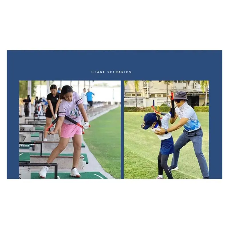 【TRAVEL ESSENTIAL】Golf Practice Tool For Any Level-Swing Trainer, Device Outdoor Beginner Practice Hanger, Golf Practice Swing