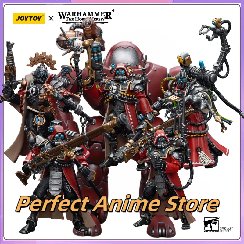 In Stock JOYTOY Dark Source Warhammer 40k Adeptus Mechanicus Skitarii Marshal Castellan Robot 1/18 Movable Model Collection Gift