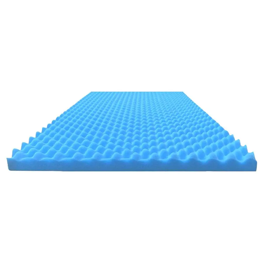 

Foam Mattress Topper, Egg Crate Foam Pad, Hospital Mattress Pad and Bed Topper for Support, Pressure Relief and Weight Distribut