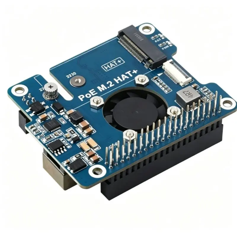 Ingenious-M. 2 Solid State Drive Compatible Pcie To M. 2 Adapter With Poe Function For Raspberry Pi 5, Supports Nvme Protocol