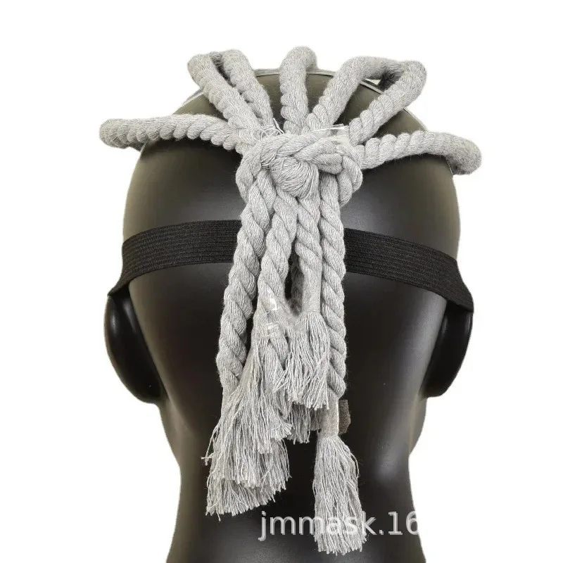 Dy20 carnaval máscara de suspense cosplay máscara slipknots máscara facial látex máscara de halloween steampunk festa de máscaras adulto prop25
