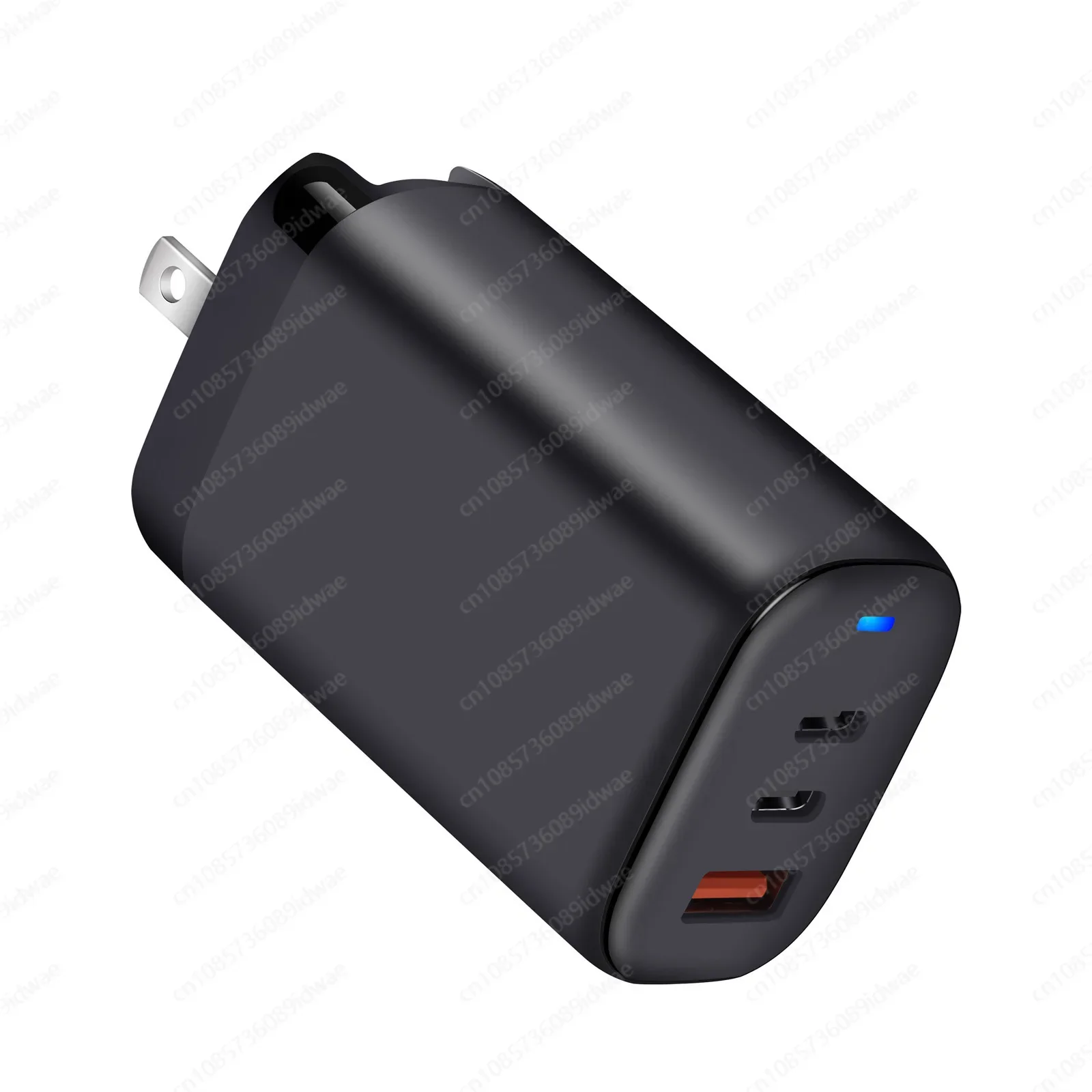 65W GaN PD Charger Dual TYPE-C Port GaN PD Adapter Mobile Phone Tablet Notebook Fast Charge