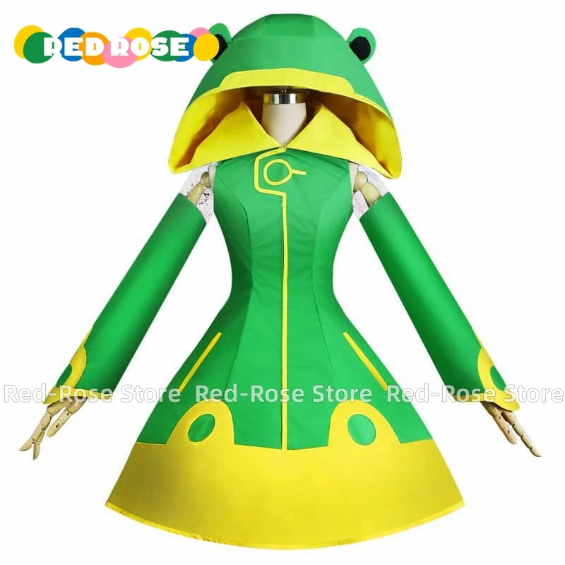 Anime Cardcaptor Sakura Clear Card Sakura Kinomoto Frog Cosplay Costume Woman Halloween Christmas Custom size Any Size Wig