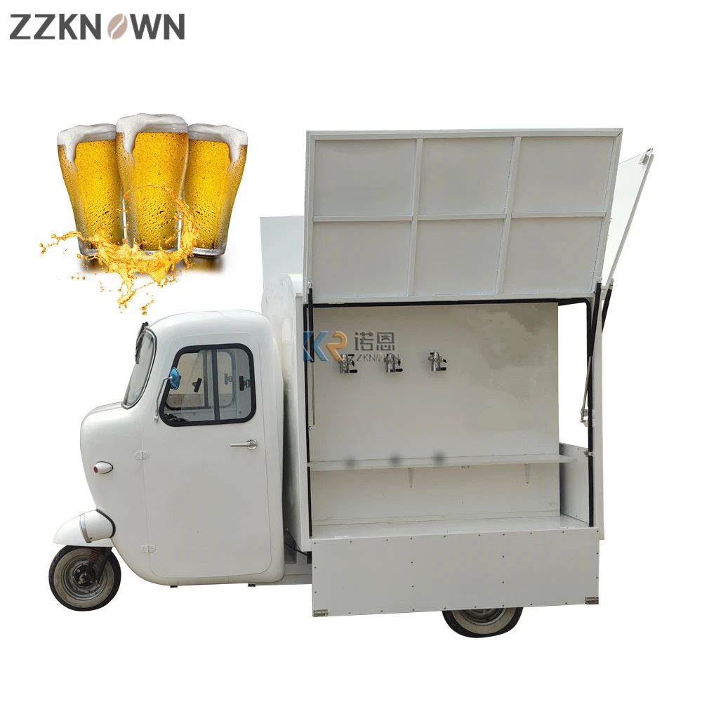 มือถือไฟฟ้า APE สำหรับไอศครีม Piaggio beertrucks รถสามล้อสำหรับขายสหรัฐอเมริกาขนมขบเคี้ยวคีออสรถเข็น